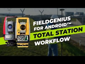FieldGenius for Android™ - A Must Have For All Conventional Total Station Users!