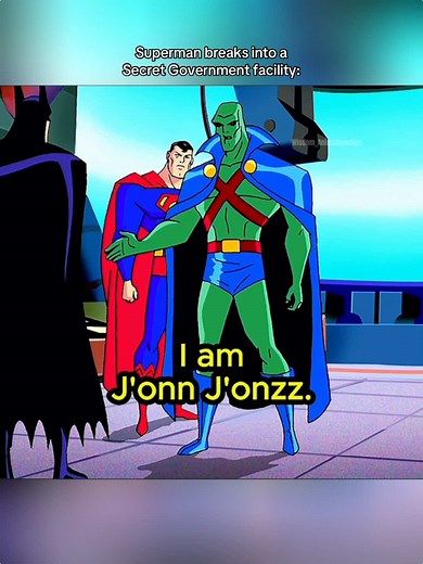 Superman and Martian Manhunter Epic Fight Scene