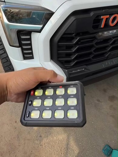 3 comments | @noflytrd just upgraded from an 8 gang to our latest 12 gang wireless switch panel — which means more lights and more control!  The wireless range? It goes even farther than the spot where this video was taken Big thanks for sharing @noflytrd!  #mictuning #toyota #toyota4x4 #toyotatacoma #offroad4x4 #OverlandBuild #TruckUpgrades #offroadlife #overland #trucks #trucklife | Mictuning | Facebook