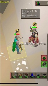 Osrs mobile pk: easy to way to learn how to pk at LMS #oldschoolrunescape #osrs