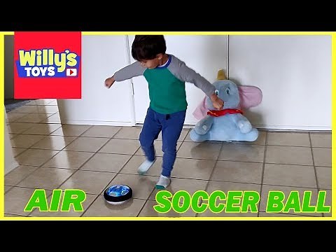 Kids Toy Air Rechargeable Air Soccer Ball Review - Hover Ball - Willy's Toys