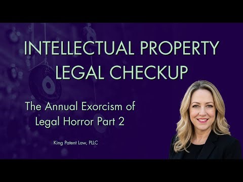 Beginning-of-Year Intellectual Property Legal Checkup Checklist.