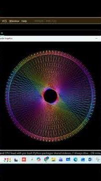 Pythonda qrafik kod 1 #informatika #python #coding #programming #programmer #shorts #shortsvideo