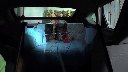 Optical camouflage technology finds practical use in cars