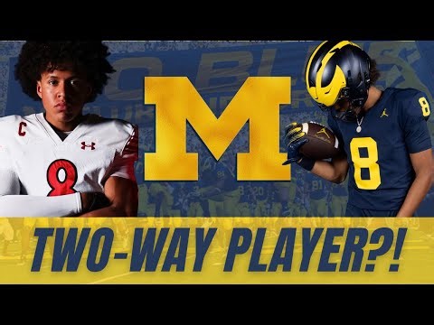 SALESI MOA COMMITS TO MICHIGAN | WILL HE PLAY WR AND DB?!
