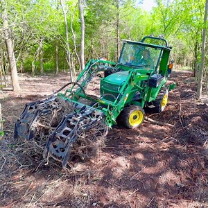 9.3K views · 234 reactions | Cutting Trails with a Tractor and a Skid Loader | Rockhill Farm - Tractors, Firewood, and Excavating | Facebook