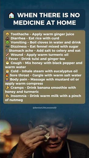 No Medicine at Home? Try This Simple Trick!