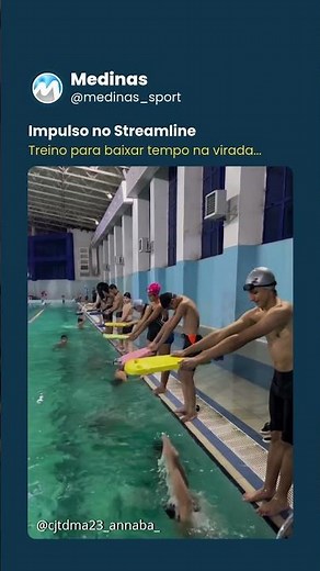COMO TREINAR O IMPULSO NO STREAMLINE E GANHAR METROS SEM BRAÇADA 🚀🏊‍♂️