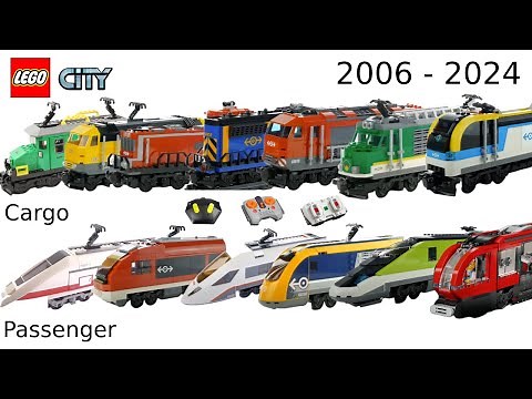 All LEGO City Trains Ranked (2006-2024) | Power Systems, Design & Tier List!