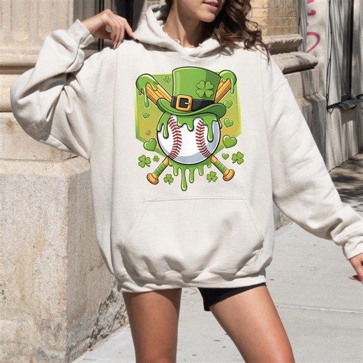 St Patrick Baseball Shirt, Lucky Shamrock Baseball Tee, Irish Game Day Graphic T-shirt - Etsy