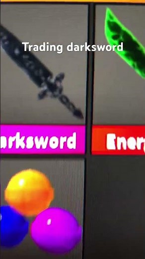Trading darksword #mm2 #trading #swordtrade #gaming #darkblade #roblox