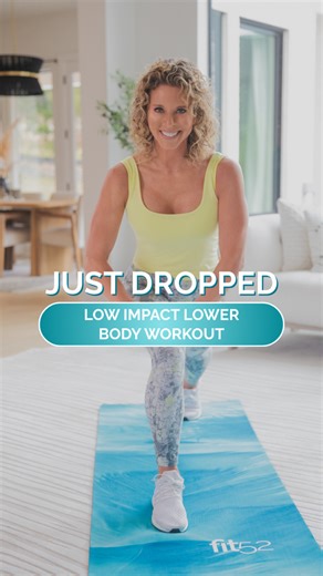 Low impact doesn’t mean low results. 🤍 Our new Low Impact Lower Body workout focuses on slow, intentional moves to strengthen and tone your legs, while staying kind to your joints. Led by Eve Overland Fitness, it’s supportive, approachable, and designed to meet you exactly where you are. 💪 Now live in the fit52 app! | fit52