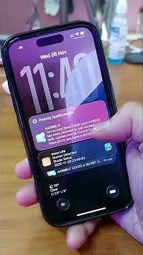 Apple Intelligence Feature: Priority Notifications in iOS 26