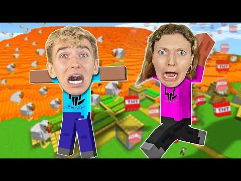 GRACE SHARER BROKE INTO my MINECRAFT HOUSE!!