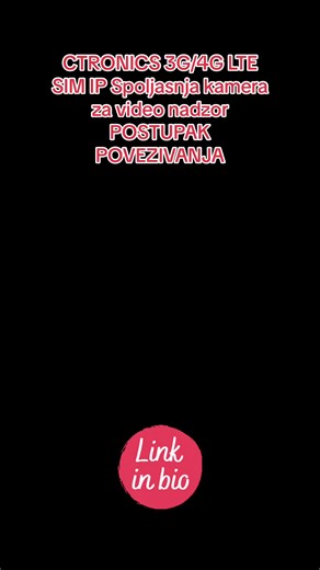 CTRONICS CTIPC-510C-2MP-EU4G, 3G/4G LTE Outdoor kamera za nadzor sa SIM karticom, 1080P IP kamera za spoljašnju upotrebu sa detekcijom ljudi, noćnim vidom u boji do 30 m, dvosmernim audio, memorijom SD kartice od 64GB, metalnim materijalom, IP66 #fypシ #videonadzor #kamera #hdcamera #outdoorcamera #securitycamera #4g #foryou