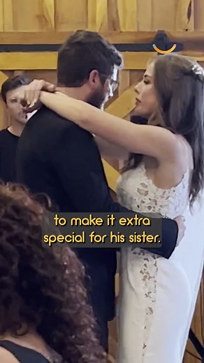 After bride Abby's dad passed away, her brothers made sure he was still part of her big day 🥹❤️ | Happily