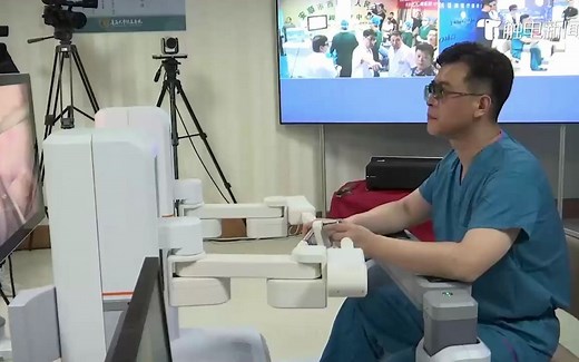 医生做手术也能远程控制！3000公里外5G远程机器人精准手术