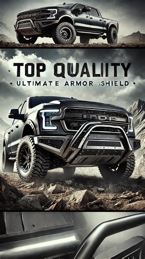 Toyota Revo Rocco GR Upgraded with Premium Front Bumper Protector – Armor Shield Edition! Give your beast the protection it deserves! We just installed a Mattel frame jangla (bull bar) on the Toyota Revo Rocco GR – combining style, strength, and performance. ✅ Front Bumper Protector for Toyota Revo Rocco GR ✅ Mattel Frame Jangla / Bull Bar – Armor Shield Edition ✅ Hammer & Iron Man Inspired Design ✅ Built with premium-grade material – rust-resistant & rugged ✅ Top-quality fitment with proper ins