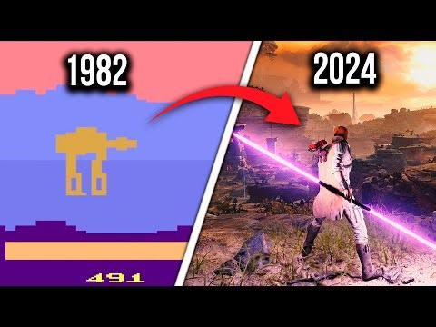 🥇THE EVOLUTION STAR WARS GAMES (1982-2024)