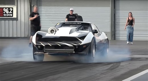 Turbo, Nitrous C3 Corvette Terrorizes Drag Strip with AWD Burnouts! - CorvetteForum