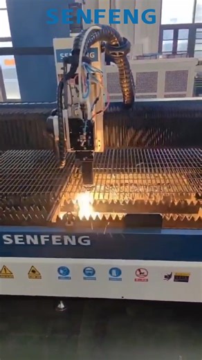 🔥 Fast, Smooth & Reliable — This Is Open-Type Laser Cutting Done Right! Here’s our open-type laser sheet cutting machine in action, cutting metal plates with impressive speed and clean edges. If you want high efficiency, easy operation, and strong performance for your workshop, this machine is the one to watch — and the one to order. Upgrade your production today. 🚀 📲 WhatsApp: 86 181 0038 6970 🌐 https://www.senfenglaser.com/product-category/metal-sheet-cutters/ #SENFENG #LaserCutting #Metal