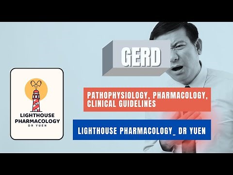 Pharmacology of Gastro-oesophageal reflux disease (GERD) medications | Mechanism of action