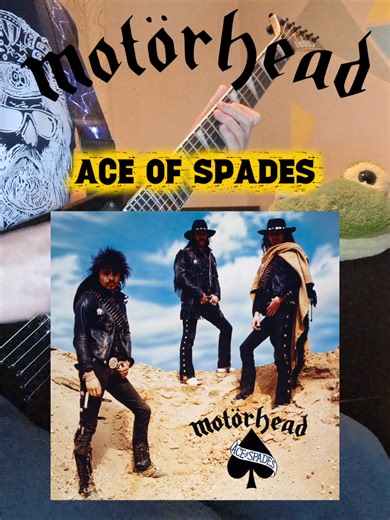 Motörhead - Ace of Spades guitar cover #guitar #heavymetal #aceofspades #motorhead #guitarcover