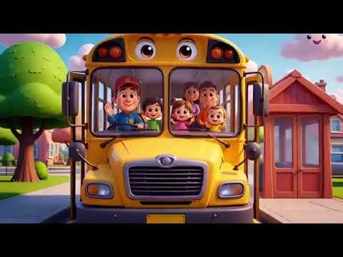 Wheels on the Bus Nursery Rhymes for kids1080p360p