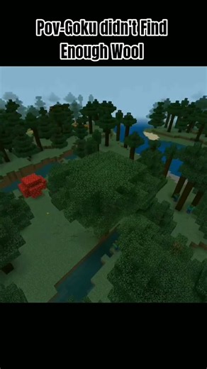 Goku First Day in Minecraft 😱 #shorts #minecraft