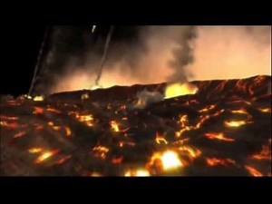 Asteroid Hitting Earth Video HD