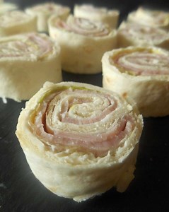 Recette wrap jambon & kiri® facile et savoureuse