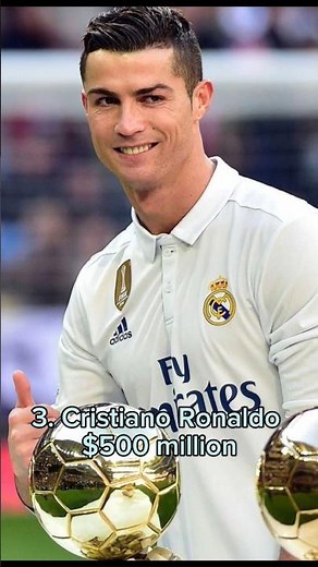 Top 10 Richest Footballers in the World #football #ronaldo #messi