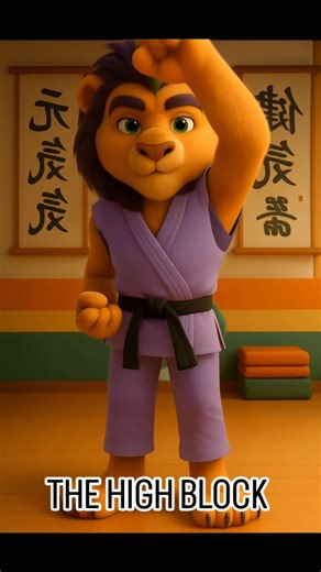 Master Karate Todd teaching the Horse Stance High Block Technique