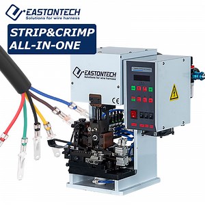 [Hot Item] Semi-Automatic Pneumatic Wire Stripping Terminal Crimping Machine for Multi-Core Sheath Cable