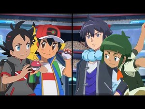 POKÉMON BATTLE RIVALS: GALAR ASH AND GOH VS ALAIN AND SAWYER