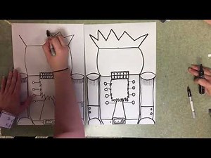 How to Draw a Nutcracker