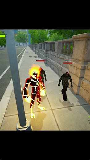 Heatblast Gives Humans Fire 🔥😱 ⭐ #ben10