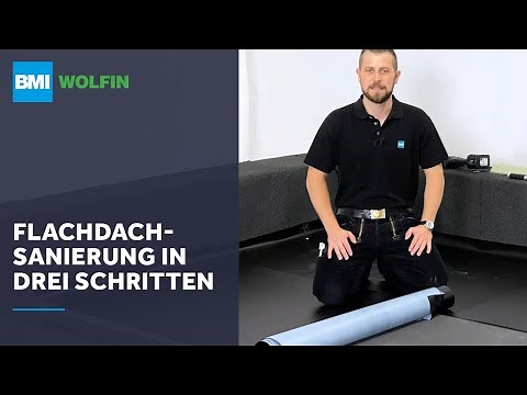 Flachdachsanierung in 3 Schritten | BMI Wolfin