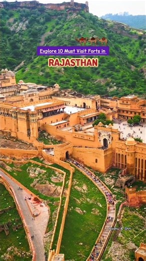 Must Visit 10 Forts in Rajasthan | Rajasthan Tourist Places #rajasthan #shorts