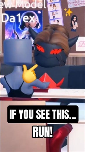 Don’t let her SEE you... 😨👁️