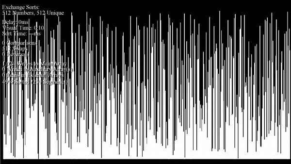 Bubble Sort Algorithm ASMR Experience
