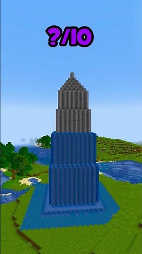 How much score Bulid a beutiful building by ammy Gamer 😘 Minecraft mods #minecraft