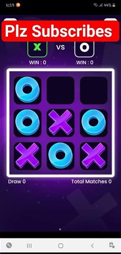 Tic Tac Toe Xo game #uzzigamerz7 ##gaming #games #3dgaming #short #viral #shortvideos #subscribe