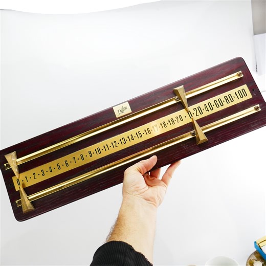 Vintage Snooker Score Board - Dufferin Pool Billiards Score Board Brass Finish Bar SCOREBOARD - Etsy Canada