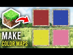 How To Make Custom Map Color In Minecraft - Full Guide