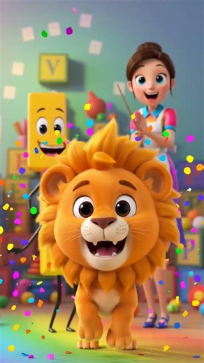 Letter L for Toddlers | L is for Lion & Lamp 🦁 | Fun Learning #abcforkids #preschoollearning