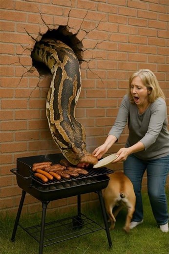 What a Helpless Elderly Lady. #funny #animallife #animals