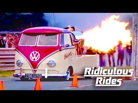 The Jet-Powered VW Camper Van | RIDICULOUS RIDES