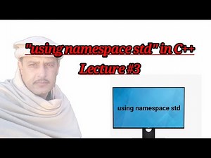 using namespace std|c++ tutorial