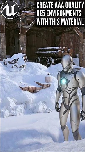 Enhance Your UE5 Environments to AAA Quality with this Material #unrealengine #ue5 #shaders